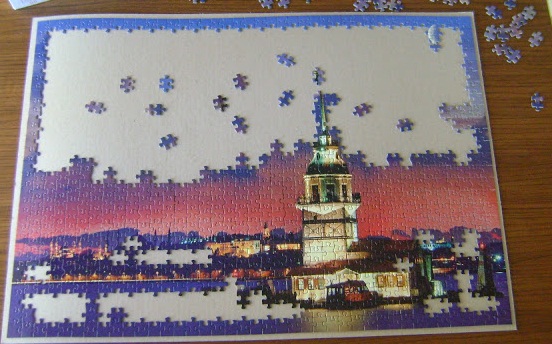 yarım kalmış puzzle
